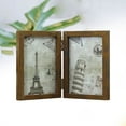 thumbnail image 2 of 7 Inch Creative Combination Folding Vintage Double Sided Photo Frame for Decoration Use, 2 of 4