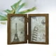 thumbnail image 2 of Marco de fotos de doble cara vintage plegable de combinación creativa de 7 pulgadas para uso de decoración, 2 of 4