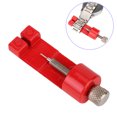 thumbnail image 4 of Watch Band Strap Bracelet Adjuster Remover Link Pins Repair Watchmaker Tool (Red), 4 of 12