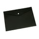 thumbnail image 4 of Injueey Organizador de carpetas transparentes con estilo de 10 piezas para almacenamiento portátil Almacenamiento portátil transparente negro Type2 NO2, 4 of 6