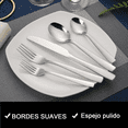 thumbnail image 4 of Juego De Cubiertos De Acero Inoxidable Malubero Malu2101 24 Pcs, 4 of 4