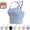 Navy, variant on Wang6 Womens Plus Size High Surport Sports Bras Seamless Wireless Workout Bras Full Coverage Criss Cross Running Yoga Gym Bralettes T Shirt Bra Cropped Tank Tops Yellow XL