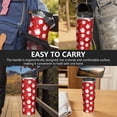 thumbnail image 7 of Christmas 30oz Handheld Travel Tumbler with Handle – Double Wall Stainless Steel Insulated Cup, Flip Straw Lid, Leak-Proof & BPA-Free for Hot and Cold Drinks – Durable Coffee & Juice Mug Black, 7 of 7