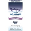 refresh optive gel drops 0.33 fl oz (10 ml) per bottle - 2 bottles by refresh