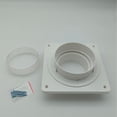 thumbnail image 2 of Lefu Quick Connect Dryer Vent Kit Wall Plate for Secure Ventilation Connection, 2 of 6