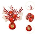 thumbnail image 6 of FashionCha Chinese Lunar New Year Decoration Tabletop Ornament Table Centerpiece Artificial Style C, 6 of 9