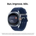 thumbnail image 5 of Samsung Galaxy Watch Ultra 47mm Cellular Titanium Smart Watch, Titanium Gray, Orange Sport Band, 5 of 13