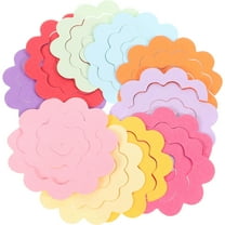 FELTECHELECTR 1 Set Origami Papers Assorted Color Square For Paper Crafts Flower Decorations