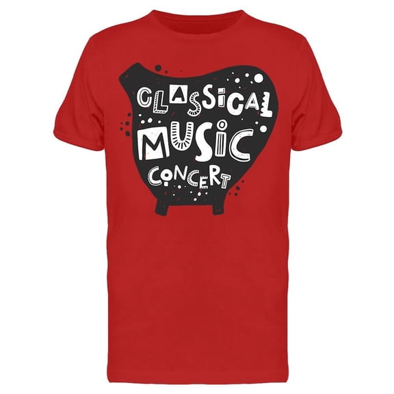 Classical Music Concert Tee Men's -Image by Shutterstock