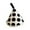 Black, variant on GUOOL Pot Handle Cap Pot Lid Cover Portable Dots Printed Anti Scalding Pot Holders Mitts for Griddle Cooking Kettle Grilling Baking Red
