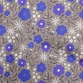 thumbnail image 1 of oneOone Polyester Spandex Medium Blue Fabric Kids Floral Dress Material Fabric Print Fabric By The Yard 56 Inch Wide, 1 of 4