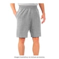 thumbnail image 3 of Short Fuit Of The Loom para Mujer, Deportivo Gris Jaspe Claro Talla EG, 3 of 4