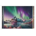 thumbnail image 5 of WYYP Northern Lights Wooden Jigsaw Puzzle Challenging Difficult Wood Puzzles for Adults Gift for Family Friends 300 PCS, 5 of 6