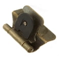 thumbnail image 6 of Hickory Hardware Double Demountable 1/4 inch Overlay Hinge Pair Black Iron P5311-BI, 6 of 6