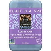 One With Nature Dead Sea Mineral Soap, Lavender, 7-Ounces