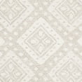 thumbnail image 3 of SAFAVIEH Micro-Loop Regis Geometric Aztec Wool Area Rug, Beige/Ivory, 4' x 6', 3 of 4