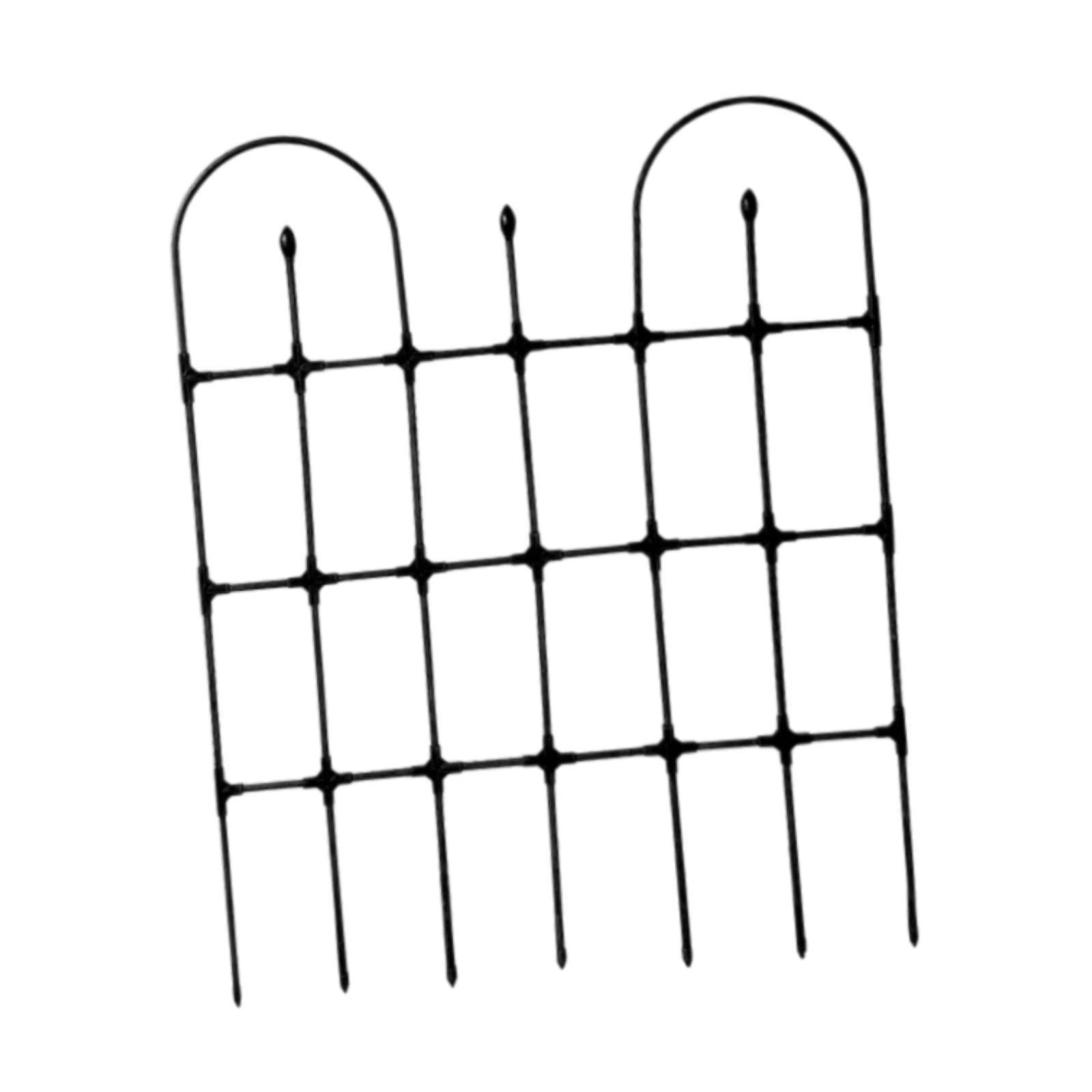figatia Garden Trellis Frame for Climbing Plants Outdoor,Garden Trellises,Plant Supported Frame for Pea,Rose,Clematis,Tomato,Raised Bed black