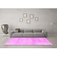 thumbnail image 3 of Ahgly Company Indoor Square Persian Pink Traditional Area Rugs, 6' Square, 3 of 4