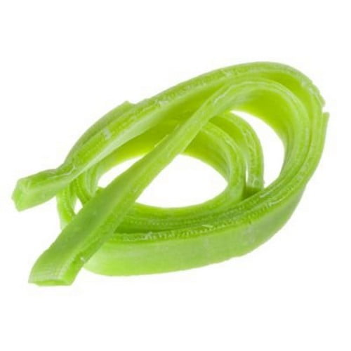 Fishbites 1/2' E-Z Shrimp Strip Bait, Power Lime, 2 Count
