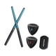 thumbnail image 2 of Tambor de aire, tambor electrónico, resistente, instrumento de percusión, baquetas de aire profesionales para principiantes, regalos de cumpleaños Convertidor de 2 pedales, 2 of 8