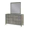 thumbnail image 6 of King 4PC Modern Style Bedroom Set Made with Wood in Gray, 6 of 17