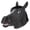 Black, variant on Funny Horse Mask Costume,Full Head Zebra Headgear Men Women,Latex Horse Mask for Halloween Party Carnival