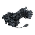 thumbnail image 5 of Novelty Lights 100 Foot C9 Outdoor String Light Christmas Stringer - Patio String Lights - Intermediate Base (C9/E17) - 12" Spacing - Black Wire, 5 of 5