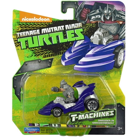 Teenage Mutant Ninja Turtles T-Machines Shredder in Shreddermobile Diecast