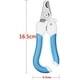 thumbnail image 2 of Dog Nail Clippers, Stainless Steel Pet Nail Clippers with Lock, Pet Grooming Nail Clippers Trimmer (Blue), 2 of 5