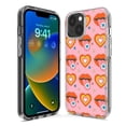 thumbnail image 3 of Mundaze - Case for Apple iPhone 14 Pro Slim Shockproof Hard Shell Soft TPU Heavy Duty Protective Phone Cover - Retro Groovy Hearts, 3 of 5