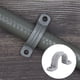thumbnail image 3 of Abrazadera Para Tubos, Resistente Al Agua, 2 Orificios, 30 Piezas, Abrazadera Para Correa Para Conductos Eléctricos, PVC Resistente, Buena Compatibilidad Para Cables, 3 of 7