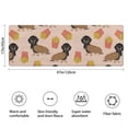 thumbnail image 3 of Dachshund Hotdog Fries Bathroom Rugs Mat,Non Slip Microfiber Bathroom Rug,Rubber Backing,Soft Bathroom Mats for Bathroom Floor,Tub and Shower,47x17in(120x43cm), 3 of 5