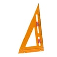 thumbnail image 3 of simhoa 2 in 1 Triangle Ruler Measuring Layout Tool 4.5mm Hole High Accuracy Right Angle Ruler for Household Workshop Nailing Working 220mmx380mm, 3 of 9