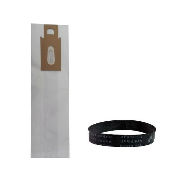 8 Allergen Micro Lined Vacuum Bags and 2 Belts for Oreck CC XL XL2