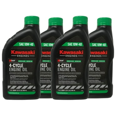 Kawasaki SAE 10W40 4 Cycle Motor Oil 4 QUARTS 99969-6296 4 PACK