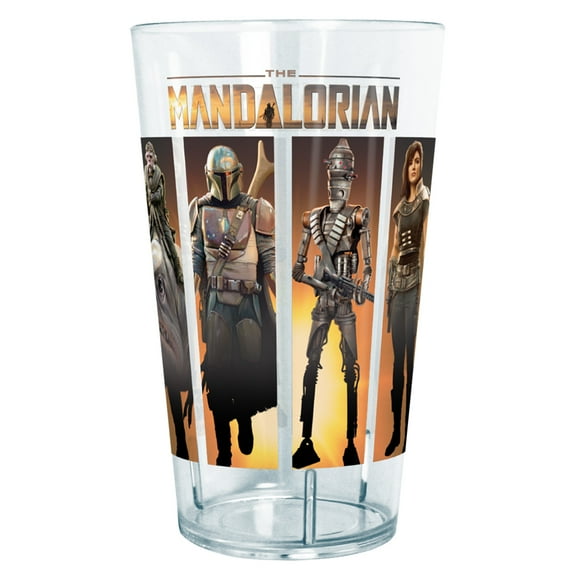 Star Wars: The Mandalorian Character Panel  Tritan Drinking Cup Clear 24 oz.
