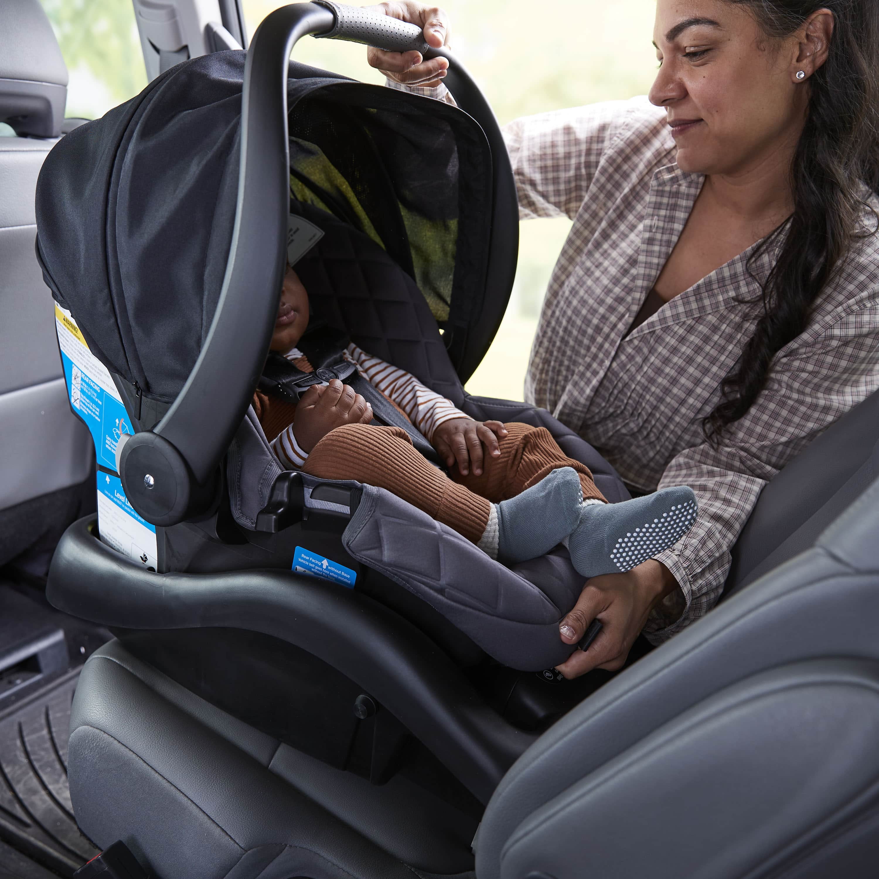 Safety 1u02e2u1d57u00ae OnBoard LT Infant Car Seat, Lake Blue