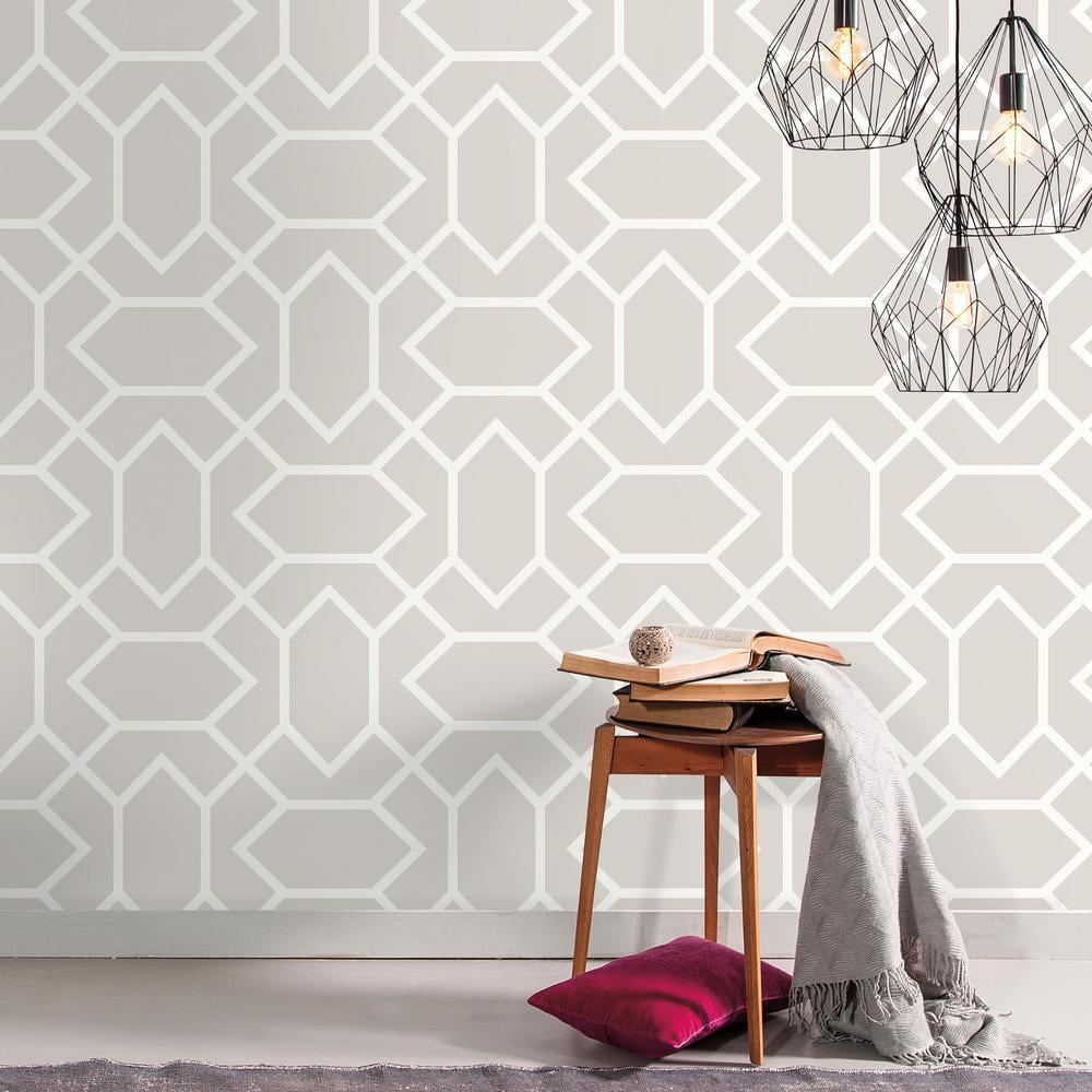 Modern Geometric Peel and Stick Wallpaper