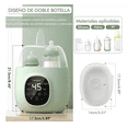thumbnail image 2 of Calentador Esterilizador Biberones Control Táctil Para Bebé VERDE CLARO, 2 of 5