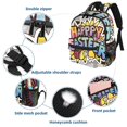 thumbnail image 3 of Easter Font Cute Adjustable Shoulder Strap Backpack with Large Capacity, Printed Design, Lightweight, 3 of 6