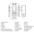 thumbnail image 5 of Irfora Convenient USB2.0 Type C Voice Recorder with High fidelity Playback, Great for Lawyers and Elderly Users, 5 of 7