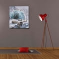 thumbnail image 6 of Epic Graffiti 'Bison And Wolves' by Enright, Canvas Wall Art, 26"x30", 6 of 8