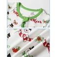 thumbnail image 3 of ATAIKU Christmas Baby Boys Girls Bamboo Viscose Footies, Infant Convertible Pajamas, 2-Way Zipper Sleeper for Baby 3-24M, 3 of 6