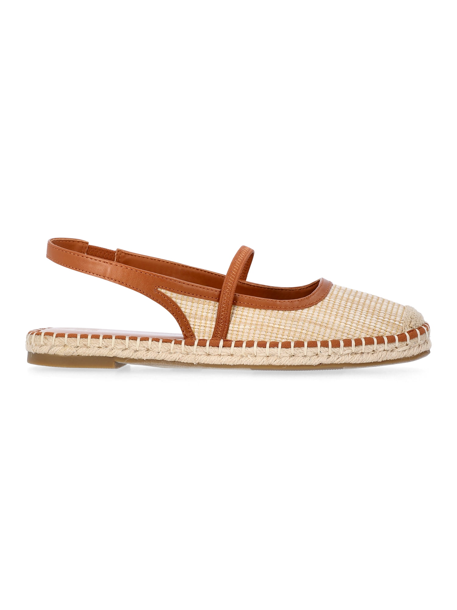 Time and Tru Women's Espadrille Slingback Shoes