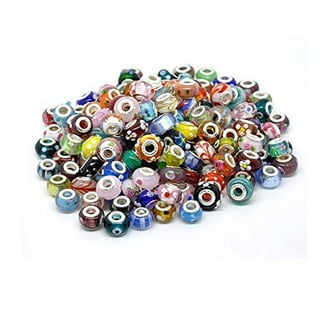 Sexy Sparkles Ten Pack of Assorted Green Glass Lampwork Murano Glass Beads