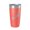 Coral, variant on Caesar Creek Lake Map Tumbler Travel Mug Insulated Laser Engraved Coffee Cup Ohio 20 oz Maroon