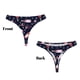 thumbnail image 3 of Balery Love Wine Tangas de Algodón para Mujer con Estampado – Ropa Interior Sexy, Transpirable, G-string-X-Small, 3 of 6