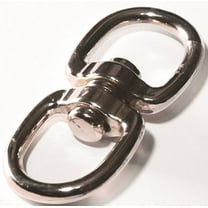 BARON 018-3/4 Chain Swivel, 3/4 in Trade, 100 lb Working Load, Iron, Nickel