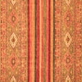 thumbnail image 1 of Ahgly Company Indoor Square Abstract Orange Modern Area Rugs, 7' Square, 1 of 4