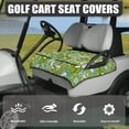 thumbnail image 3 of Whosucclay Pop Art Floral Cover Towel Blanket, Comfort 4-Pocket Storage Blanket for 2 Person Seats Easy to Install Golf Cart Seat Towel Blanket, 52.36 x 32.28 inch, 3 of 7